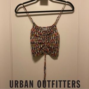 Urban Outfitters - colorful ruched cami